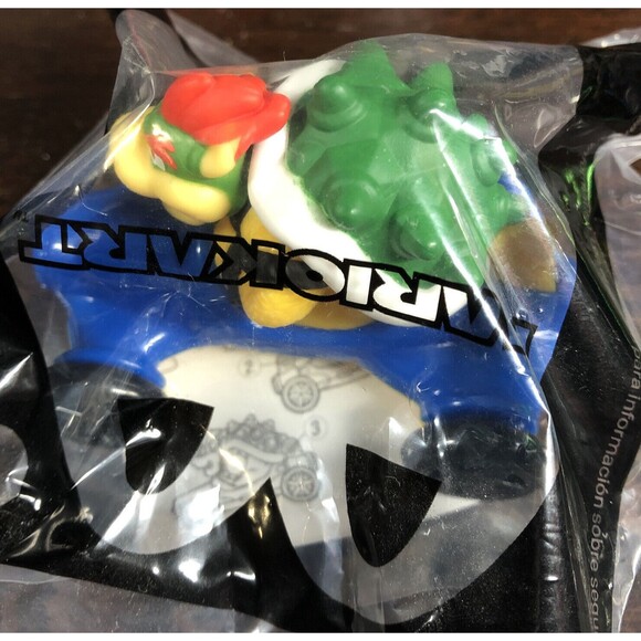 Mario Kart Bowser 2022 McDonald's Happy Meal Toy Car Nintendo Cake Topper Sealed - Picture 4 of 4